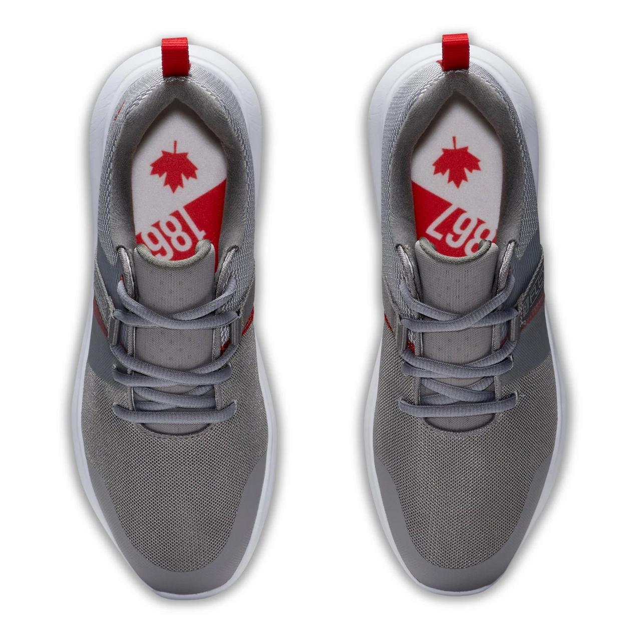 Women's Flex Canada Collection Spikeless-Grey/White/Red