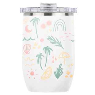 Gobelet Vino Lifestyle, 12 oz - Pastel Summer Pearl