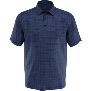 Men's Printed Marled Classic Short Sleeve Polo