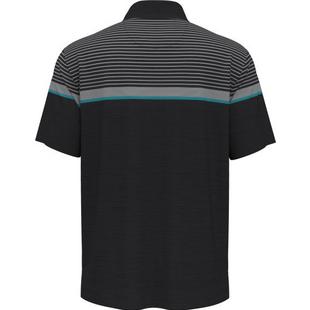 Men's Fine Line Stripe Short Sleeve Polo