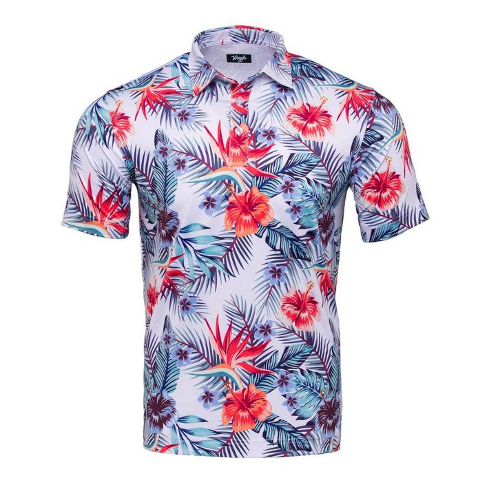 Men s Tropical Breeze Short Sleeve Polo WAGGLE Golf Town Limited