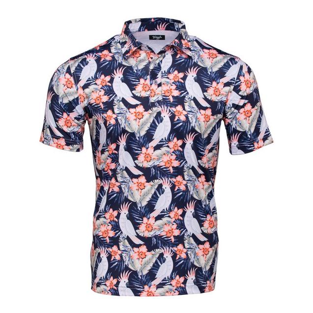Men's Confident Cockatoo Short Sleeve Polo