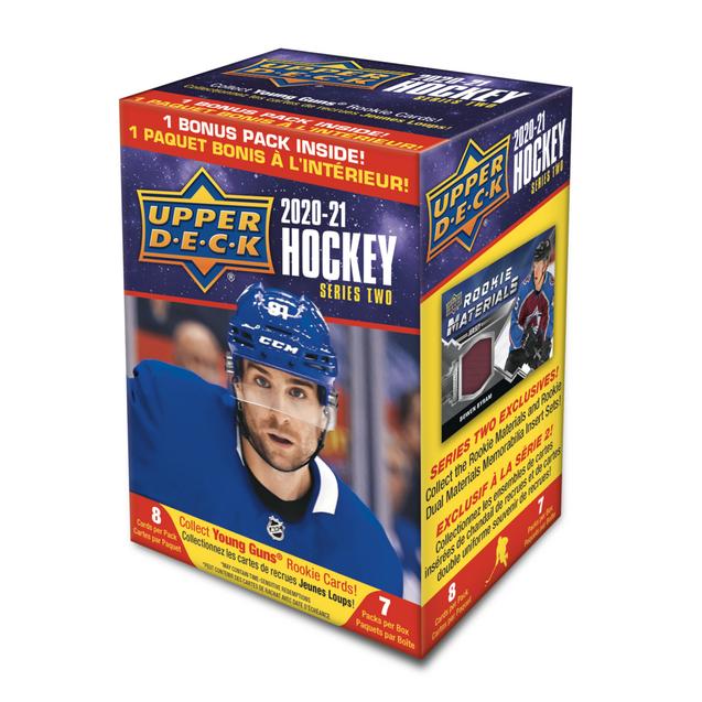 Ensemble de cartes de hockey 2020-21 Upper Deck Series 2