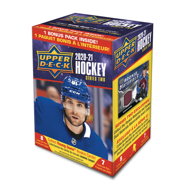 Ensemble de cartes de hockey 2020-21 Upper Deck Series 2