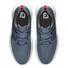Men's Flex Spikeless Golf Shoe-Blue/Red
