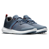Men's Flex Spikeless Golf Shoe-Blue/Red