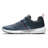 Men's Flex Spikeless Golf Shoe-Blue/Red