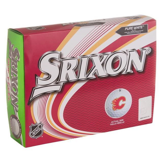 NHL Soft Feel Golf Balls - Calgary Flames SRIXON