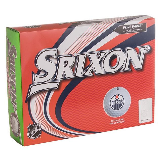 Balles de golf LNH Soft Feel - Oilers d'Edmonton SRIXON