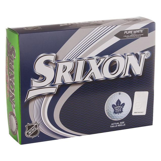 NHL Soft Feel Golf Balls - Toronto Maple Leafs SRIXON