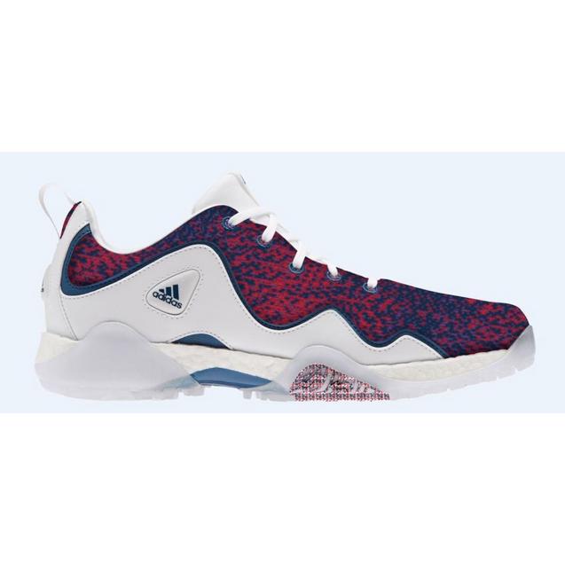 Chaussures CODECHAOS 21 sans crampons pour hommes- Blanc/Bleu marine/Rouge ADIDAS