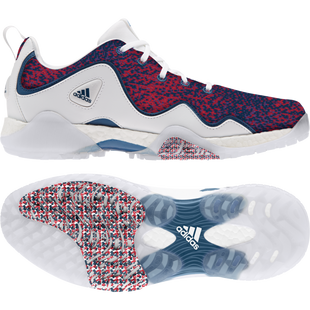 Men's CODECHAOS 21 Spikeless Golf Shoe - White/Navy/Red