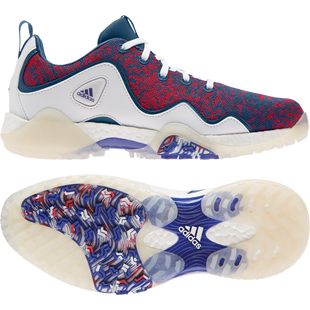 Women's CODECHAOS 21 Spikeless Golf Shoe - White/Navy/Red