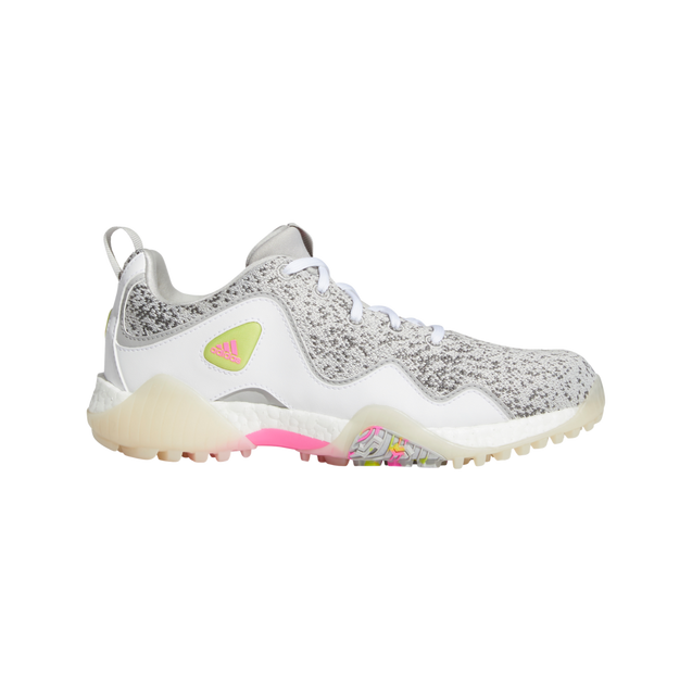 Women's CODECHAOS 21 Spikeless Golf Shoe - White/Pink/Grey ADIDAS