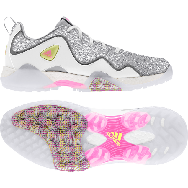 Women's CODECHAOS 21 Spikeless Golf Shoe - White/Pink/Grey | ADIDAS | Golf  Shoes | Women's | WHITE | Golf Town Limited