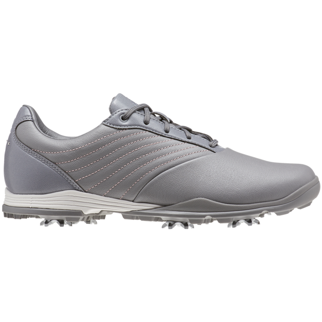 Women's Adipure DC Spiked Golf Shoe- Grey