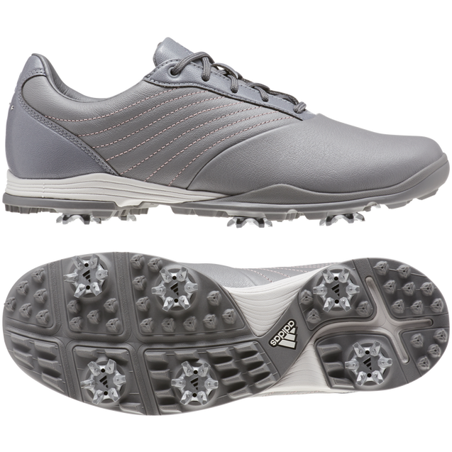 Women s Adipure DC Spiked Golf Shoe Grey ADIDAS Golf Shoes Women s Golf Town Limited