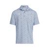Men's Airflow Printed Floral Short Sleeve Polo
