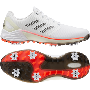 Men's ZG 21 Special Edition Spiked Golf Shoe - White/Orange