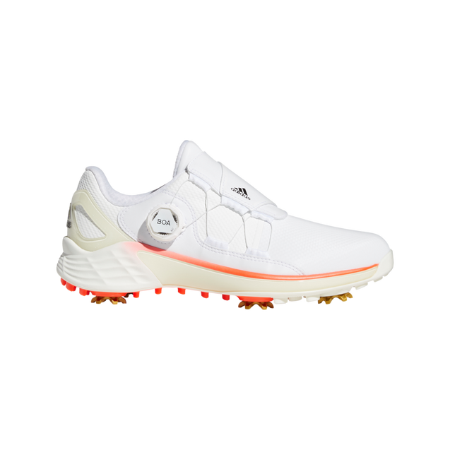 Chaussures ZG 21 BOA en édition spéciale à crampons pour femmes - Blanc/Orange