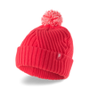 Bonnet P avec pompom amovible pour femmes