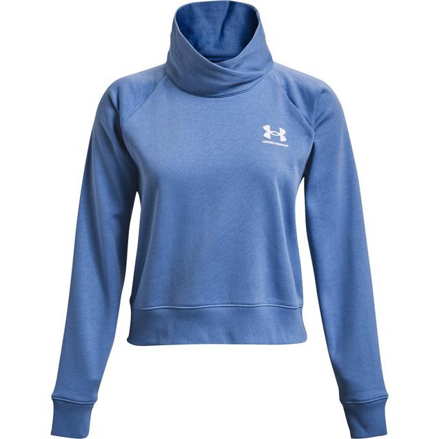 Women's Rival Fleece Wrap Neck Pullover Sweater UNDER ARMOUR