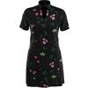 Women's Floral Print Short Sleeve Dress