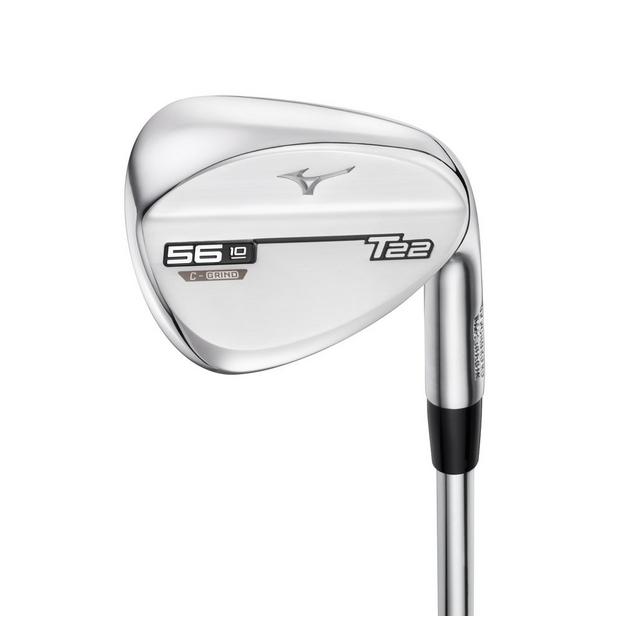 T22 Satin Chrome Wedge with Steel Shaft MIZUNO