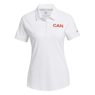 Women's Ultimate365 Heathered Canada Short Sleeve Polo