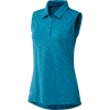 Women's Spacedye Sleeveless Polo