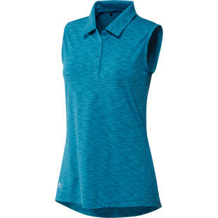 Women's Spacedye Sleeveless Polo