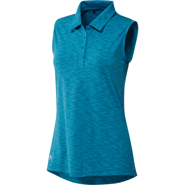 Women's Spacedye Sleeveless Polo