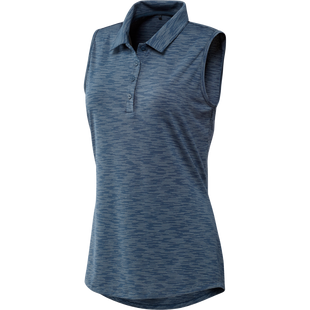 Women's Spacedye Sleeveless Polo