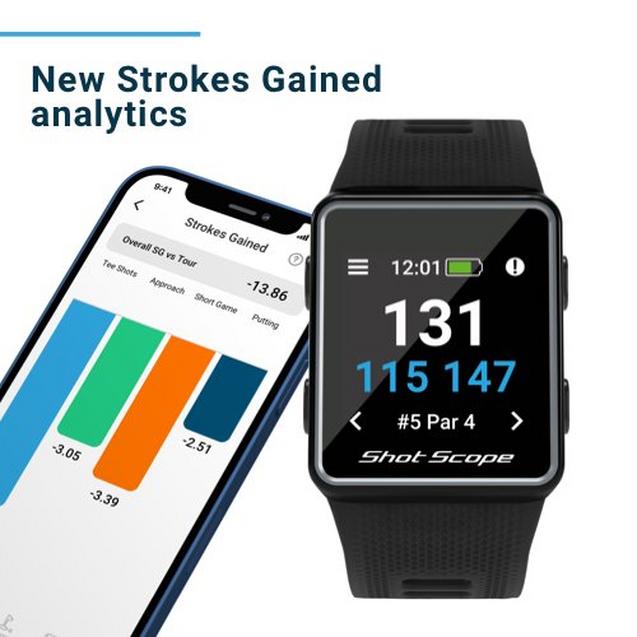 V3 GPS Watch and Performance Tracking | SHOT SCOPE | GPS