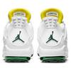 Nike Air Jordan 4 G NRG Spiked Golf Shoe -White/Yellow/Green