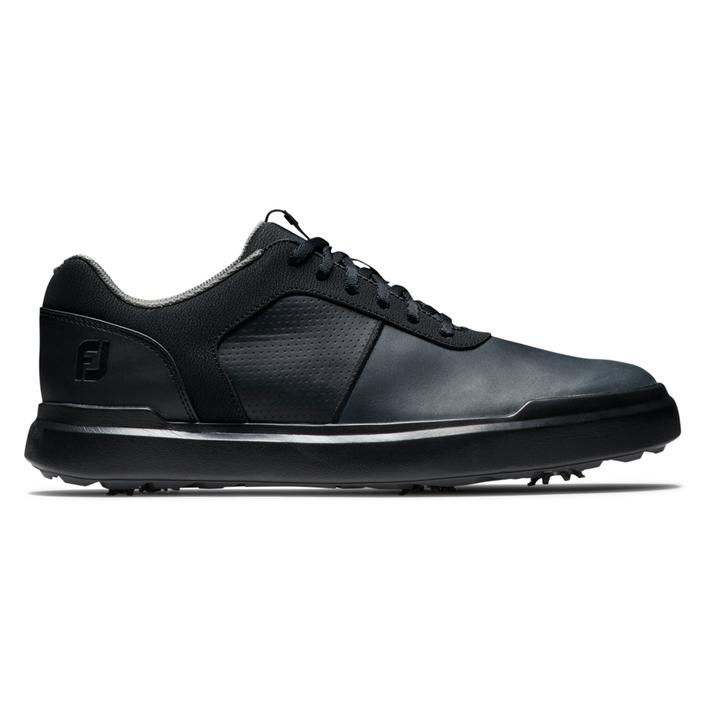Men's Contour Series Spiked Golf Shoe - Black
