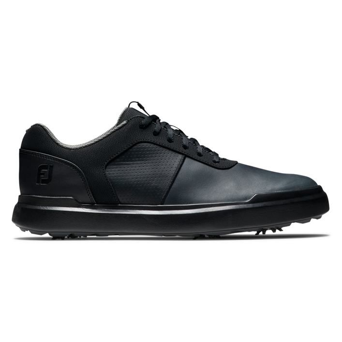 Men's Contour Series Spiked Golf Shoe - Black
