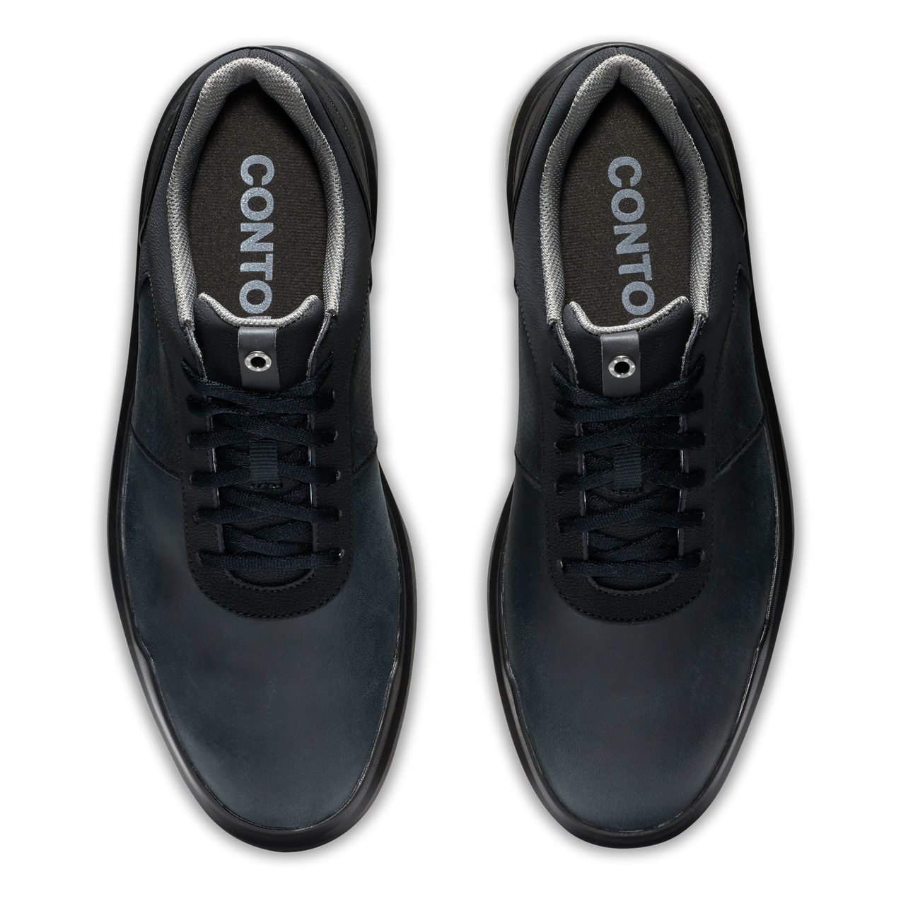 Men's Contour Series Spiked Golf Shoe - Black