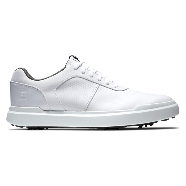 Men's Contour Series Spiked Golf Shoe - White