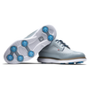 Men's Premiere Traditions Shield Tip Spiked Golf Shoe - Light Blue