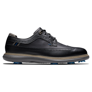 Men's Premiere Traditions Shield Tip Spiked Golf Shoe - Black