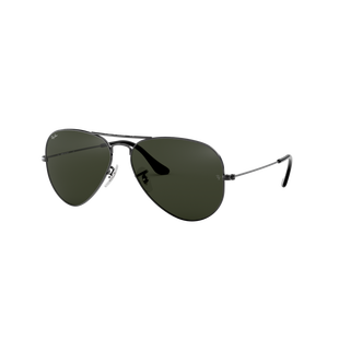 Aviator Large Metal Sunglasses