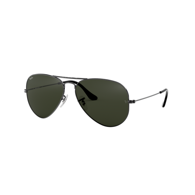 Lunettes de soleil aviateur larges en métal à gradient RAY BAN