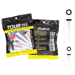 TourTee 3.15 & 1.75 Inch Golf Tee Combo - 5 Pack