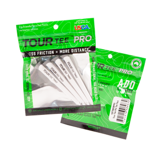 TourTee Pro 3.15 Inch Golf Tees - 4 Pack