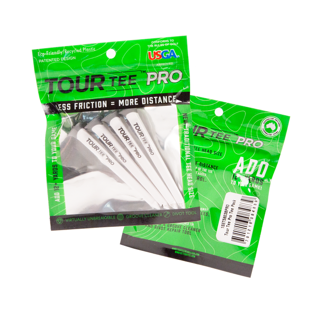 TourTee Pro 3.15 Inch Golf Tees - 4 Pack