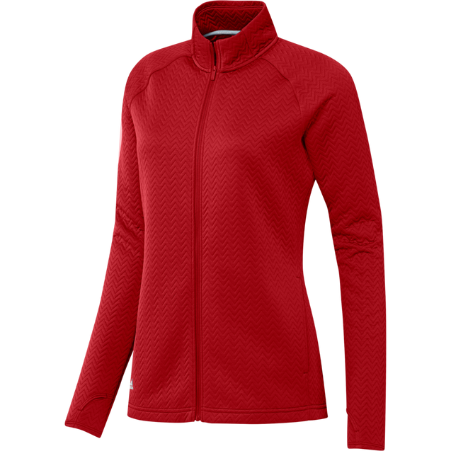 Women's Textured Full Zip Jacket ADIDAS