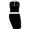 Women's Colourblock Sleeveless Dress
