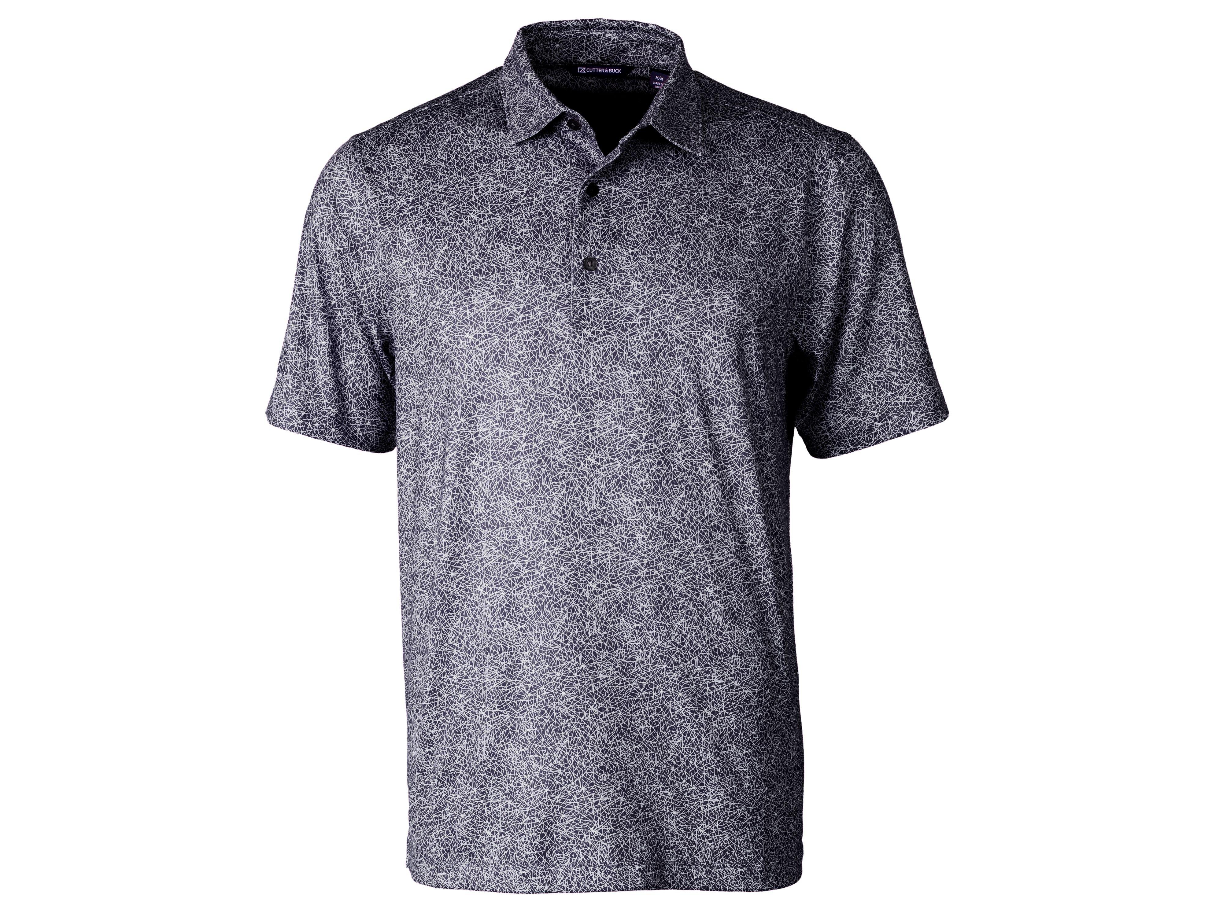 Men's Pike Constellation Print Short Sleeve Polo