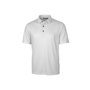 Men's Pike Double Dot Print Short Sleeve Polo